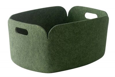 Restore Storage Basket boîte de conservation Muuto Vert foncé